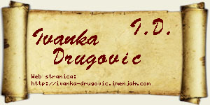 Ivanka Drugović vizit kartica